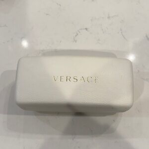 Versace Cream Glasses Case